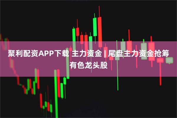 聚利配资APP下载 主力资金 | 尾盘主力资金抢筹有色龙头股
